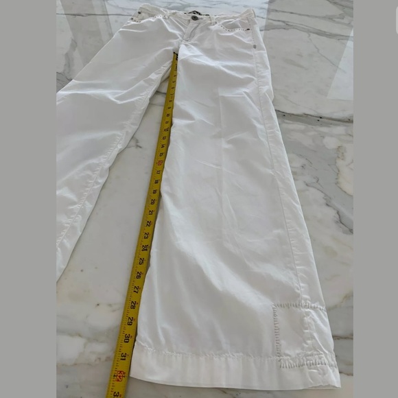 Z BRAND WHITE COTTON FLAIR JEAN STYLE PANTS SIZE 28 X 33 - Picture 14 of 16